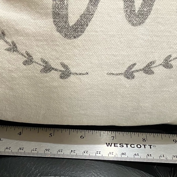 Shabby Chic /French country Mr. and Mrs. Decorative Throw Pillows 12”x12” each. - Picture 6 of 8